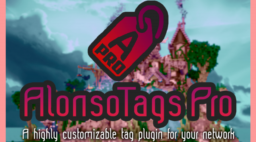 ✅ AlonsoTags Pro [1.8-1.18] • Textures! Dyeable! Color GUI! Filter locked tags! HikariCP!