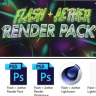 [Cinema 4D & Photoshop] - Aether Render Pack + Flash