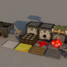 [CINEMA-4D] High quality minecraft REDSTONE PACK rig pack!