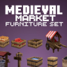 Medieval Market Furniture Set