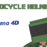 [CINEMA-4D] Minecraft Motocycle Helmet Rig free
