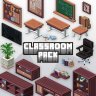 School Classroom Furniture Pack [EliteCreatures] ItemsAdder Ready