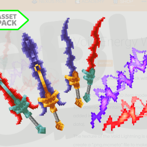 Void Energy Weapons Pack