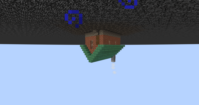 This is the first house I built on bedrock