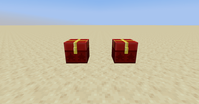 Christmas is the only time of year when Trapped Chests actually work as they were intended to. That's kind of evil in a way...