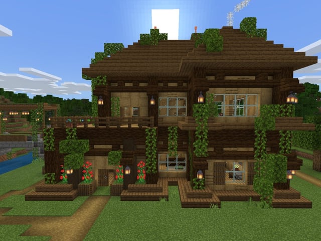A house I built for me and my friend on an old smp