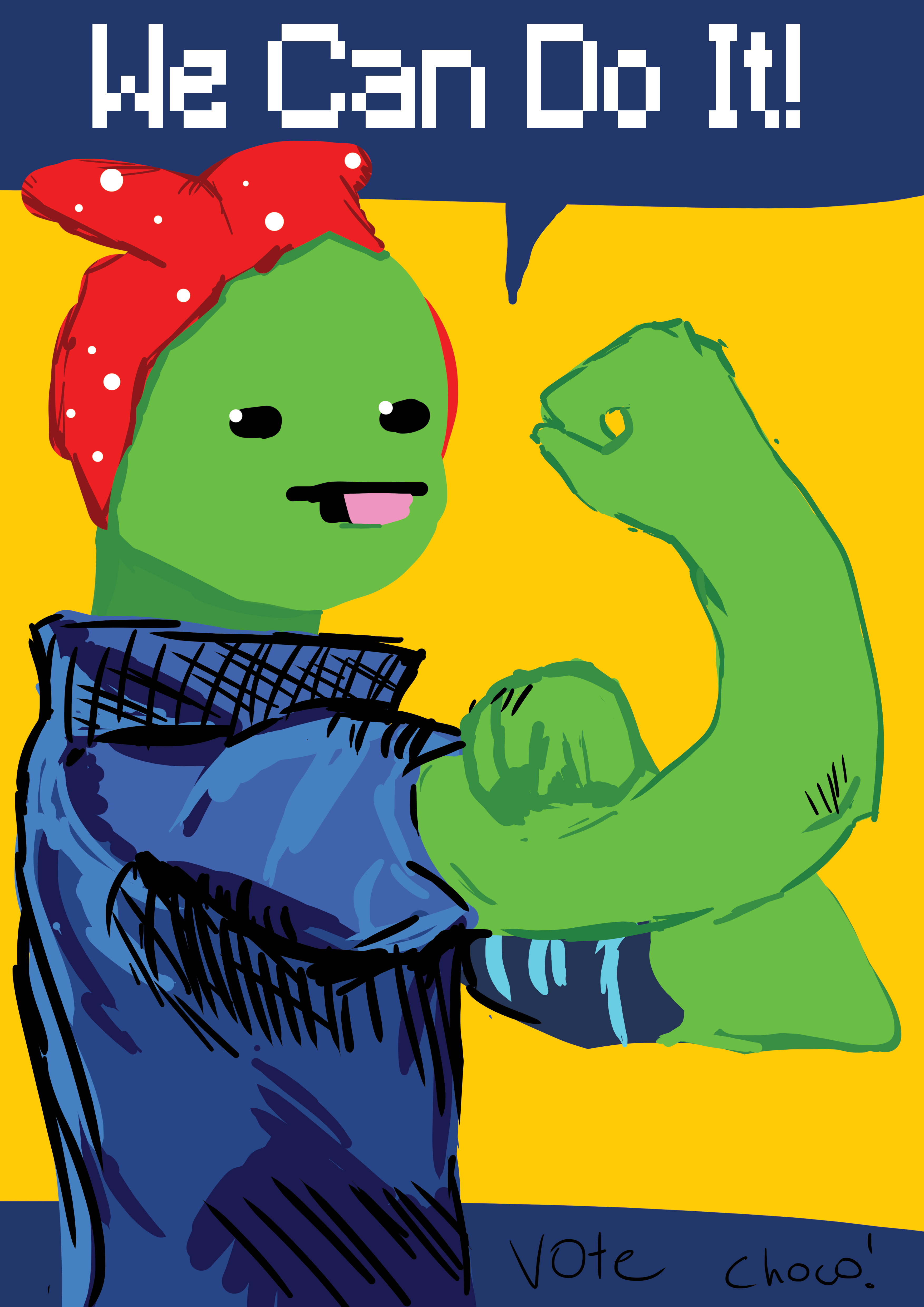we can do it forumer showdown poster art.png