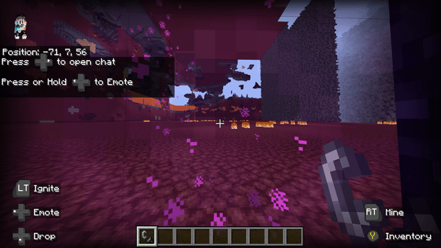 This is what happens when you went to the nether in a superflat world in 2016, and you revisited it today