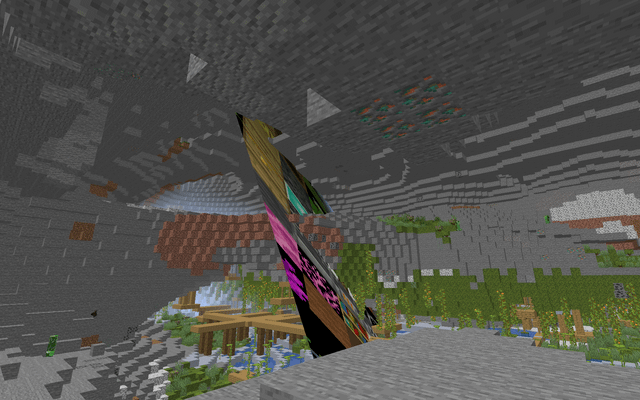 Crazy graphical glitch in 1.18 latest