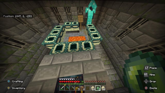can anyone tell me the odds of this? also, does the portal still work if we fill it out? we're on bedrock btw