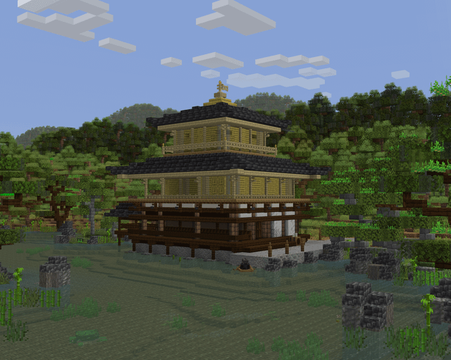 On the Japanese lake What do you think of the build and screenshot I made?