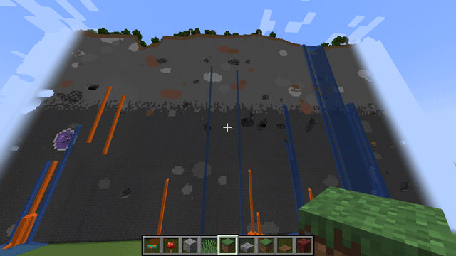 uhm.. i think my flat minecraft world is not right...