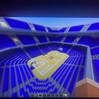 My minecraft basketball stadium