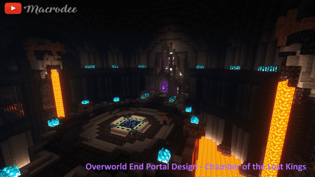Overworld Community End Portal Hub Design Chamber of the Lost Kings