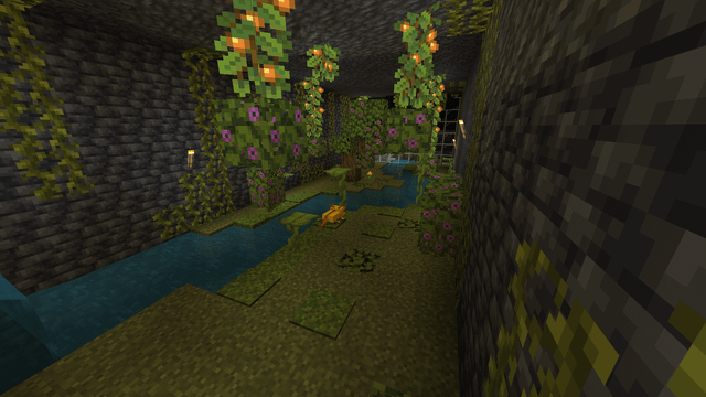 Just added this axolotl zen garden to my base