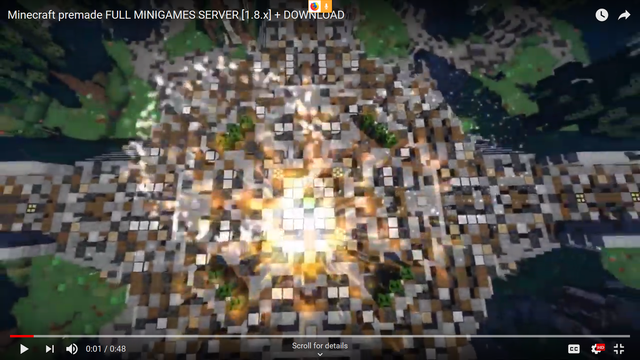 SERVER - Minecraft MINIGAMES「PREMADE SERVER DOWNLOAD」// SEE pics in  description