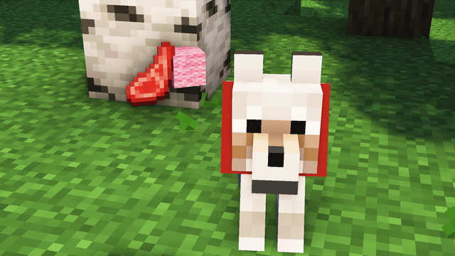 Nice, a pink sheep on Day 2! Let me dig a hole so it doesn't despaw-