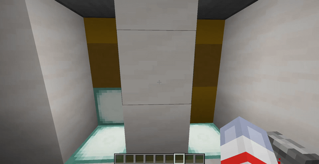 Using piston feed tapes to create an elevator