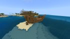 I found a complete ship on an island