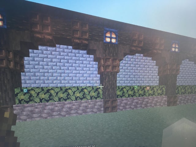 I’m building this wall for my village but i have trouble building diagonal. Any tips