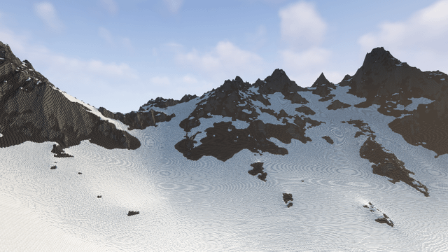 1.18 height limit lets you make really pretty mountains!