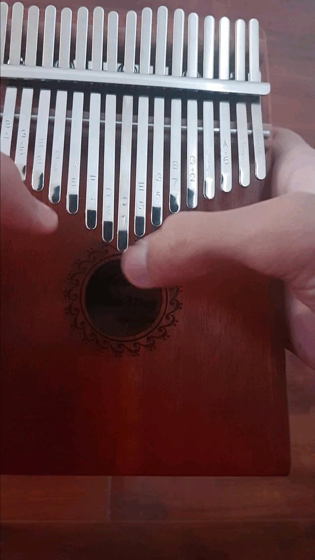 Haggstrom on my kalimba (but this time its tuned) planning to to minecraft - volume alpha next