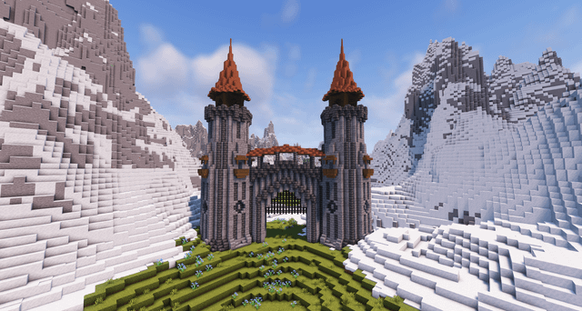Started a new build series in Minecraft