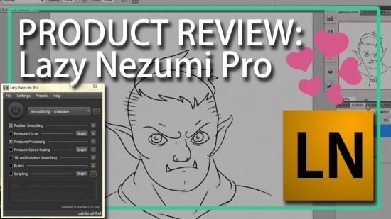 Lazy Nezumi Pro - Mouse and Pen Smoothing for Photoshop and other Apps
