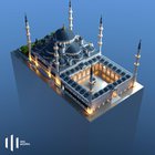 Blue Mosque 2:1 scale in Minecraft (Download&More screenshots)