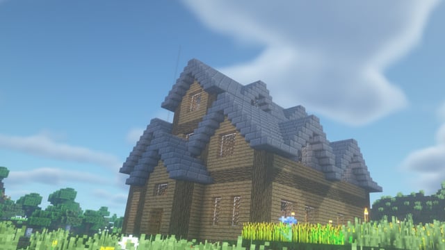 It's nothing special, but it's probably my best house to date. :D