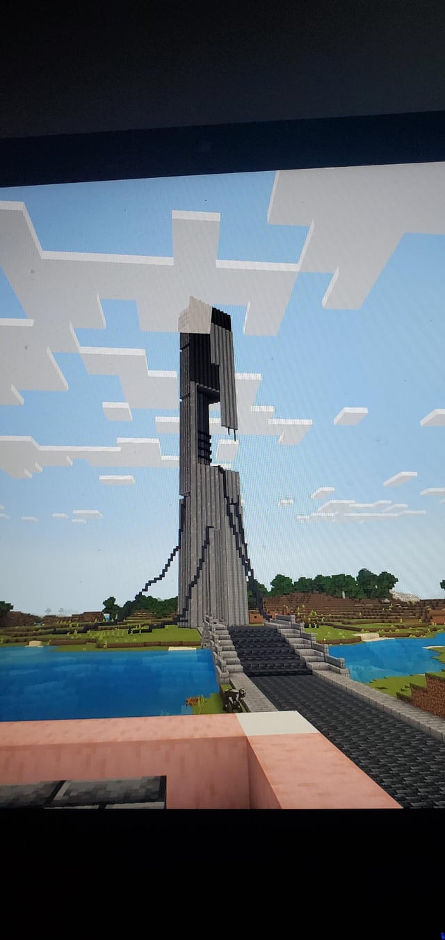 Citadel from half life in Minecraft survival no cheats
