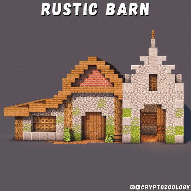 Rustic Barn I Made :)