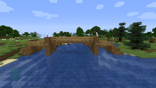 just built this bridge! any thoughts? criticisms? i want to make it better lol