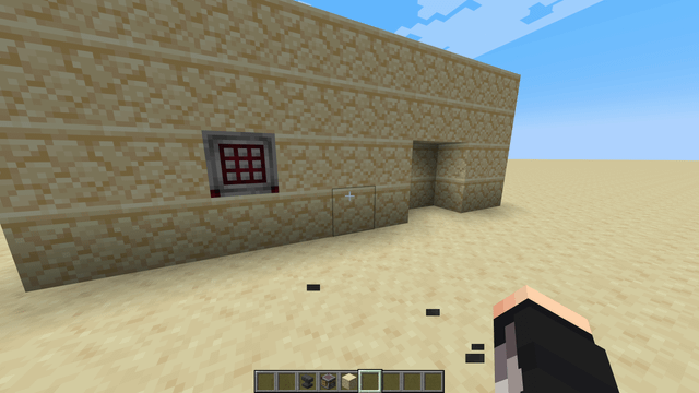 Very lame at redstone but I think the new crafter blocks could make a very great door code