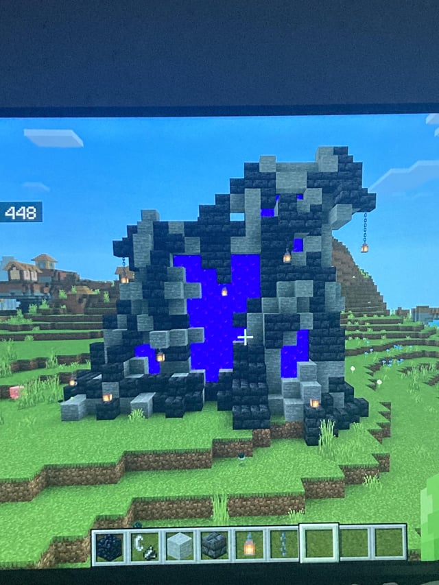 Thoughts? i have just started seriously building instead of playing survival so any tips will be appreciated. also i just did this for fun lol