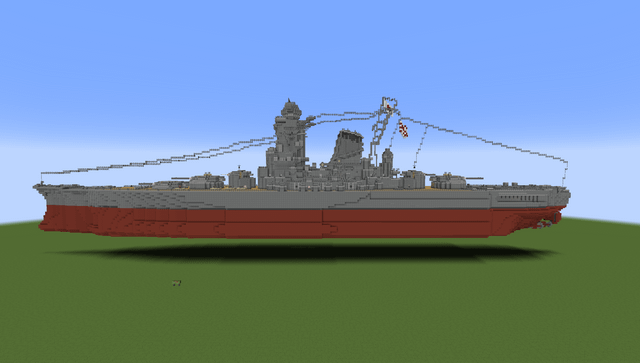 Made the IJN Yamato, the largest battleship ever built, in one sitting (8 hours)