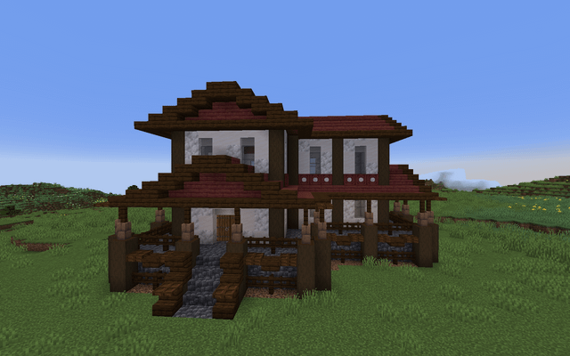 A House I made with some of the new blocks