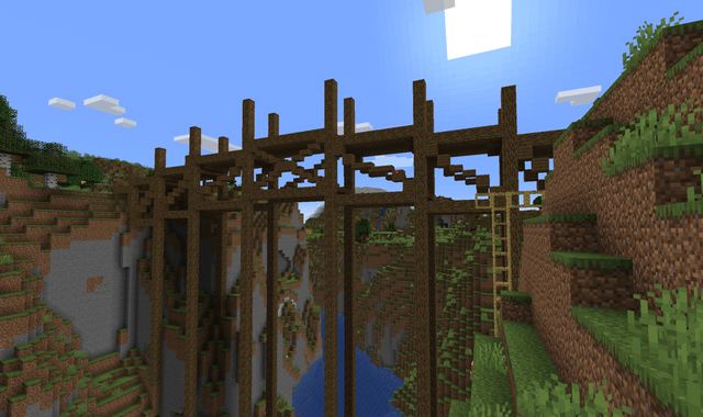 I am building a bridge and it just does not look right. Any advice?