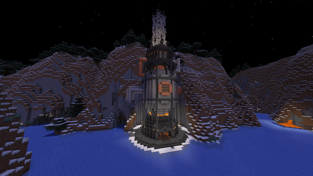 A Frostpunk inspired steam generator I'm designing as the start of my survival base complex