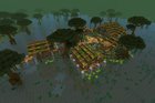 It's not the most popular biome, but here's my spooky little swamp build. What do you guys think?