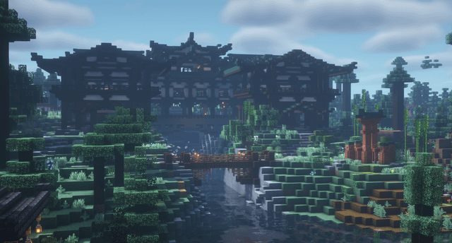 Japanese Mansion made on the SMP