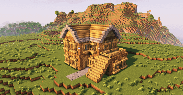 Simple Oak House - Your opinion?