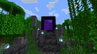 It's not much, but I finally built a nether portal (and went to the Nether) in a survival world after all these years!