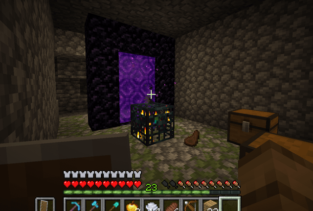 this feels kinda rare lol (coming from the nether)