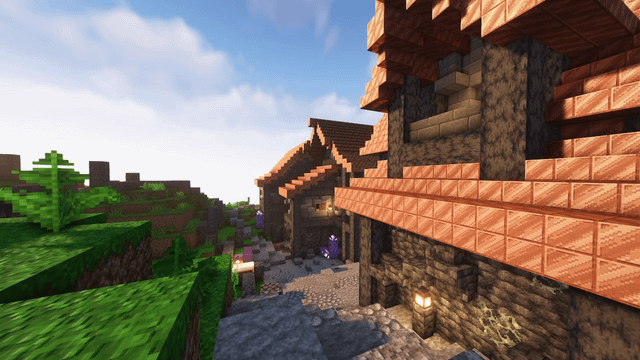 Update on Dwarven Kingdom build, creating the rich housing section