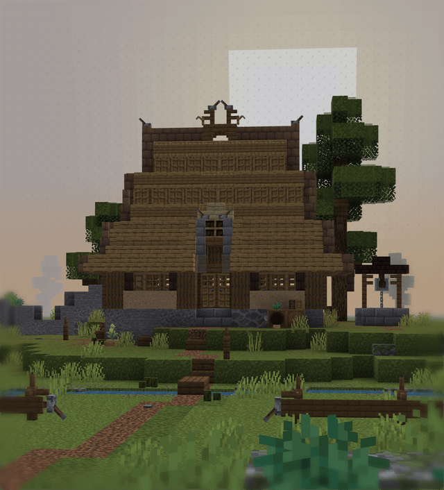 Nostalgic countryside What do you think of the build and screenshot I made?