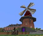 A 69 block tall windmill i made in my world