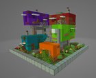 1 Chunk Container Village!