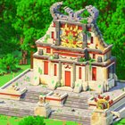 Fantasy Aztec Temple on my map, Kingdom of Galekin