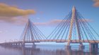 Cable Stayed Bridge as structurally accurate as possible